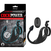 Nasstoys Cockpower Ultimate Exciter – Remote-Controlled USB Rechargeable Erection Enhancer Black > Cock Ring > Vibrating