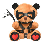 Dom Teddy Bear Plushy – Collectible 8.7 Inch Plush Toy with Vegan Leather Harness Brown > Novelties > Gag Gifts