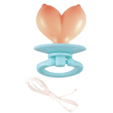 Boobie Pacifier – Elastic Wristband Novelty Adult Pacifier for Parties and Entertainment > Novelties > Gag Gifts