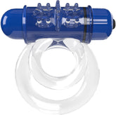 Double O 6 4B Low Pitch Bass (Blueberry) > Cock Ring > Vibrating