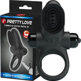 Vibrant Penis Ring II – Silicone Vibrating Penis Ring Black > Sex Toys > Couples Toys