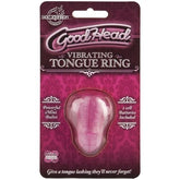 Good Head Vibrating Tongue Ring Pink Vibrators