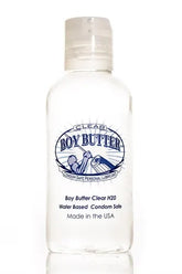 Boy Butter Clear H2O – Water-Based Personal Lubricant 4 Oz Default Title > Lube > Hybrid