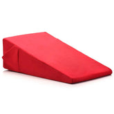Love Large Wedge Pillow (Red) – Velvet Soft Adult Intimacy Play Pillow > Sex Toys > Sex Positioners