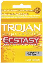 Trojan Ultra Ribbed Ecstasy - 3 Pack Default Title > Essentials > Condoms