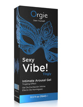 Orgie Sexy Vibe Intimate Arousal Gel 15ml – Liquid Vibrator Gel Default Title > Essentials > Womens Enhancers