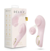 Delice Dahlia – Stimulating Personal Massager with Rotating Pearl Pink > Sex Toys For Ladies > Clitoral Vibrators and Stimulators