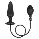CalExotics Xl Silicone Inflatable Anal Butt Plug With Bulb 6.25 Black > Anal Range > Tunnel and Stretchers