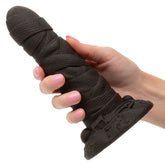 Monster Dong The Mummy Black Liquid Silicone 7" Dildo Fantasy Dongs