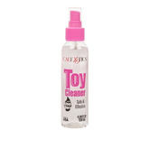 Anti-Bacterial Toy Cleaner with Aloe Vera 4.3 oz Clear Bottle with Pink Spray Nozzle Toy Cleaners