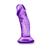 B Yours Purple 4 Inch Small Suction Cup Dildo for Beginners DONGS