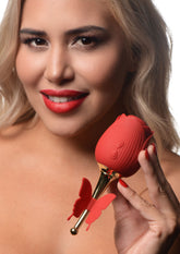 Bloomgasm Flutter Rose Clitoral Stimulator with Butterfly Teaser Rose Stimulators