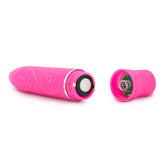 Blush Rose Bliss Pink Mini Vibrator with Satin Finish Rose Stimulators