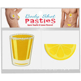 Body Shot Tequila Flavored Pasties for Adult Intimacy Fun Pasties