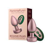Bougie Plug (Rose Gold) – Anodized Aluminum Luxury Butt Plug > Anal Range > Jewel Butt Plugs