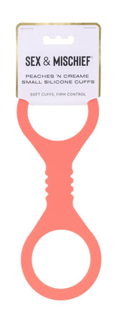 Peaches N Creame Silicone Cuffs (Orange) – Small Silicone Cuffs Default Title > Bondage Gear > Restraints
