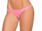 Wet Perfect Thong (Wet Pink) – Shiny V Strap Lingerie Small/Medium Pink S M > Clothes > Panties