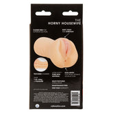 Cheap Thrills Horny Housewife Ivory Male Masturbation Sleeve Strokers - Manual