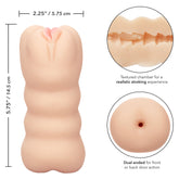 Cheap Thrills Three Way Dual End Masturbation Stroker Toy Strokers - Manual