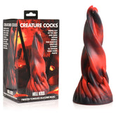 Creature Cocks Hell Kiss (Black) – Phthalate-Free 6 Inch Fantasy Dong Silicone Fantasy Dongs