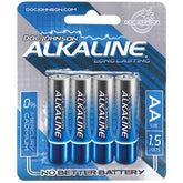 Doc Johnson AA Alkaline Batteries 4 Pack for Adult Electronics Batteries