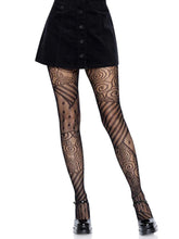 Doll Net Tights Black One Size Fishnet Patterned Hosiery Hosiery