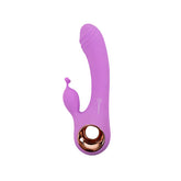 Double Tiffany Purple Rabbit Vibrator for G-Spot and Clitoral Stimulation VIBRATORS-RABBIT