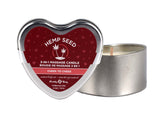 Earthly Body Cheek To Cheek 3 in 1 Massage Candle 4 Oz Massage Candles