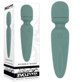 Evolved Rumble Wand Olive Green Mini Massager Electric Massager