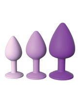 Fantasy For Her Little Gems Trainer Set Purple Set of 3 Sizes > Anal Range > Butt Plug Kits