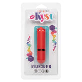 Kyst Flicker Mini Massager Flicker Red Red Finger Stimulator