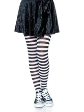 Leg Avenue Jada Striped Tights – Premium Women's Hosiery Multi One Size > Clothes > Hosiery > Pantyhose & Tights