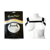 Gender Fluid Mason Harness Black L-XXL Size Chest 40-60 Inches Womens Harnesses