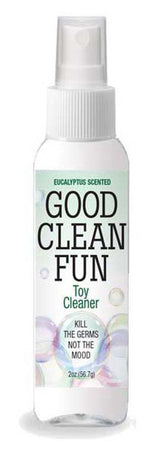 Good Clean Fun Eucalyptus Toy Cleaner Spray 2 Fl Oz Bottle Adult Toy Cleaner