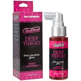GoodHead Deep Throat Spray 59ml - Sweet Strawberry Flavor Oral Gels & Sprays