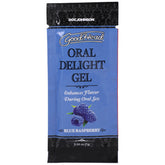Goodhead Blue Raspberry Oral Delight Gel Single Use 0.24 oz Oral Gels & Sprays