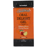 Goodhead Peach Flavored Oral Delight Gel Edible Enhancer Oral Gels & Sprays