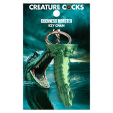 Green Cockness Monster Keychain Adult Novelty Accessory Gift Gag Gifts & Novelties