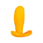 Creamsicle (Retro Orange) – Smooth Silicone Remote-Controlled Vibrator Anal Toys & Stimulators