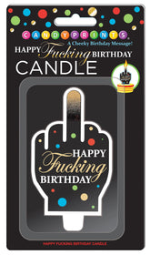 Happy Fucking Birthday Candle Funny Gag Gift Party Supply Novelty Candles
