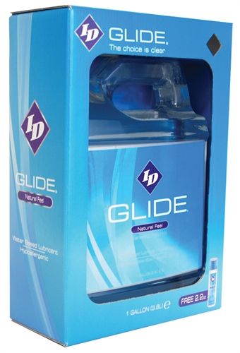 ID Glide Water Based Lubricant 1 Gallon USA Made Non Staining Adult Stuff Warehouse ID Glide Water Based Lubricant 1 Gallon USA Made Non Staining Adult Stuff Warehouse