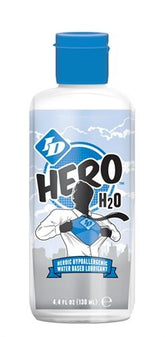 ID Hero H2O 4.4 Oz Water-Based Personal Lubricant Bottle Water Based Lube