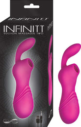 Infinitt Suction Massager Two Pink Adult Intimacy Toy for Pleasure Vibrators