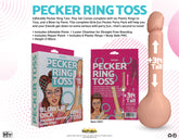 Inflatable Pecker Ring Toss Game Set for Adult Party Fun Bachelor & Bachelorette Items