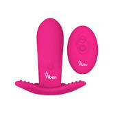 Intrigue Strapless Insertable Butterfly Panty Vibrator Pink Panty Vibrators