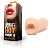 Jasmine Beige Mouth Masturbator for Men Soft and Supple Strokers - Manual