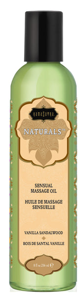 Kama Sutra Naturals Vanilla Sandalwood Massage Oil 8 Fl Oz Massage Oil