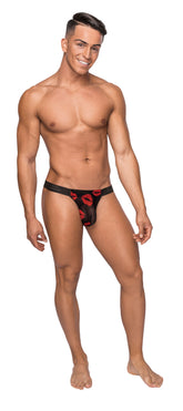 Kiss Me Sheer Lips Micro Thong Mens Underwear Large XL Mens Thongs