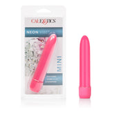 Neon Pink Multi Speed Mini Vibrator 5.5 Inches Pink BULLETS