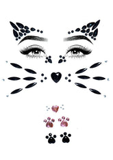 Animal Rhinestone Stick-On Jewels – Adhesive Face and Body Jewelry Default Title > Clothes > Body Jewellery (Non Piercing)